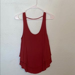 Salmon colored tank top